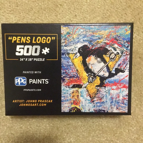 Pittsburgh Penguins Hockey 500 piece puzzle - Picture 1 of 4